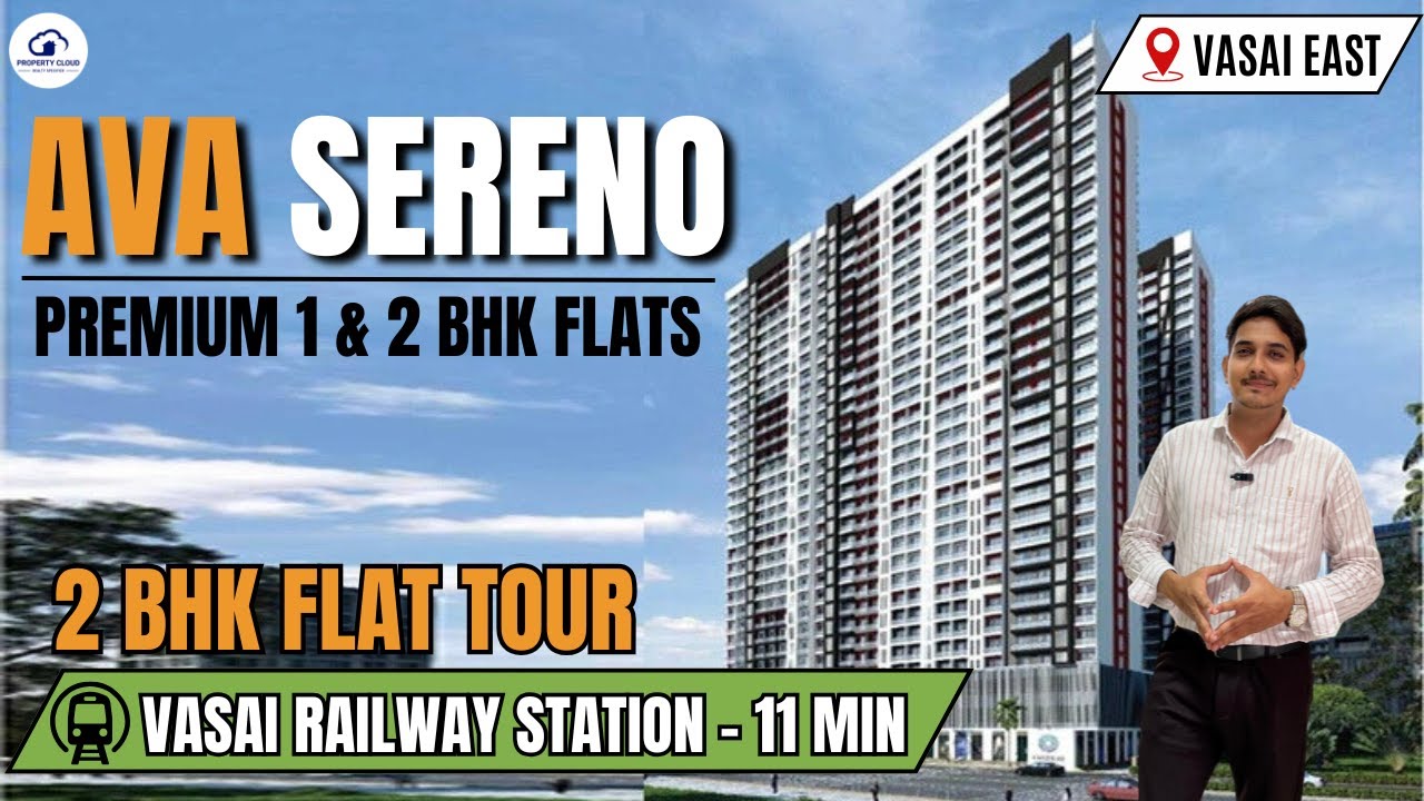 Ava Sereno Vasai Luxury Project Review With 2 BHK Flat Tour, Amenities, Connectivity & Configuration