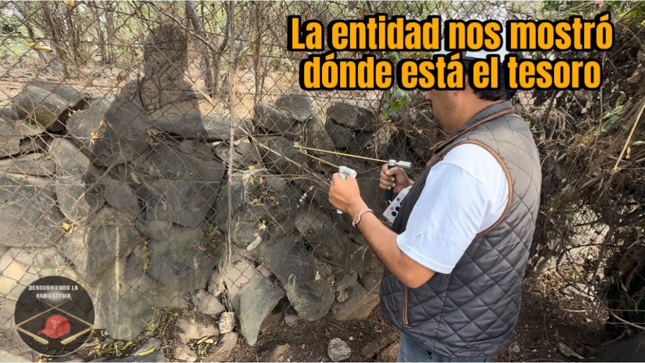 La entidad se manifestó y señaló hacia el tesoro. Escarbamos y miren lo que pasó!