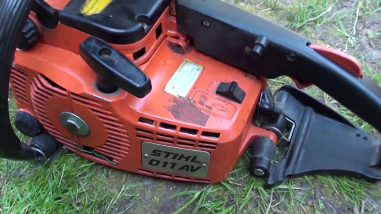 •Stihl 011 AV: Установка электронного зажигания