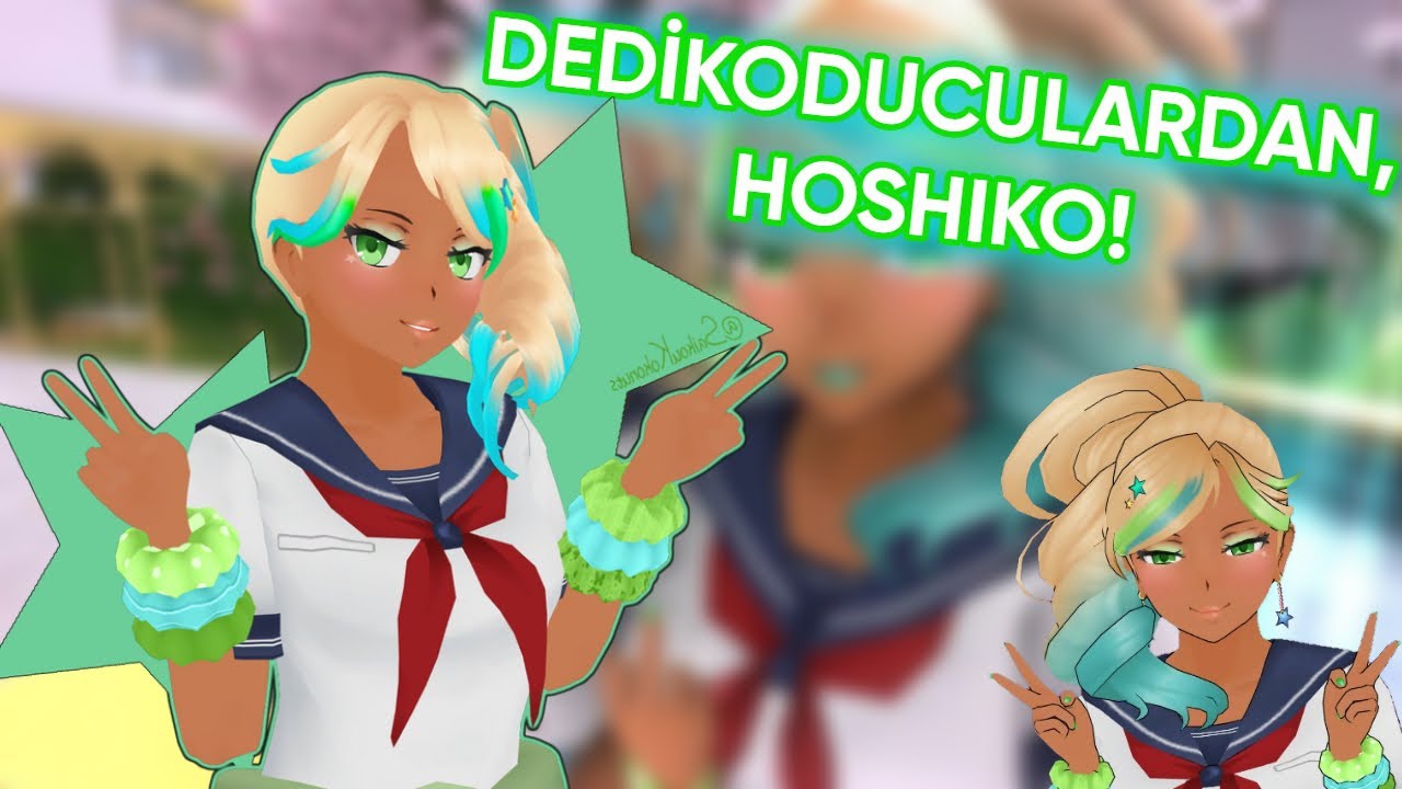 DEDİKODUCULARIN YILDIZI, HOSHIKO ⭐🤭 | Yandere Simulator, Hoshiko Simulator (Türkçe)