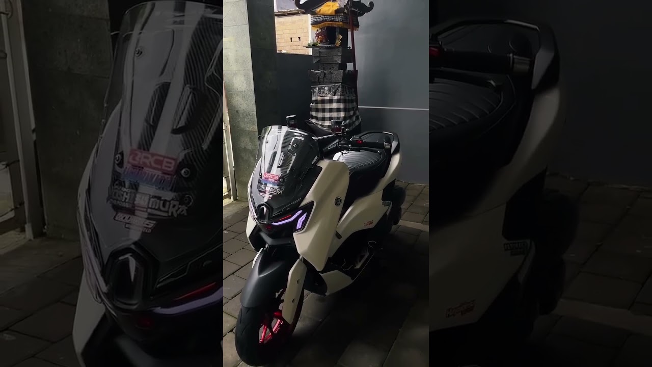 NMAX Turbo TechMax custom set up. #yamaha #nmax #yamaha #nmaxnation #scooter #nmaxtechmax