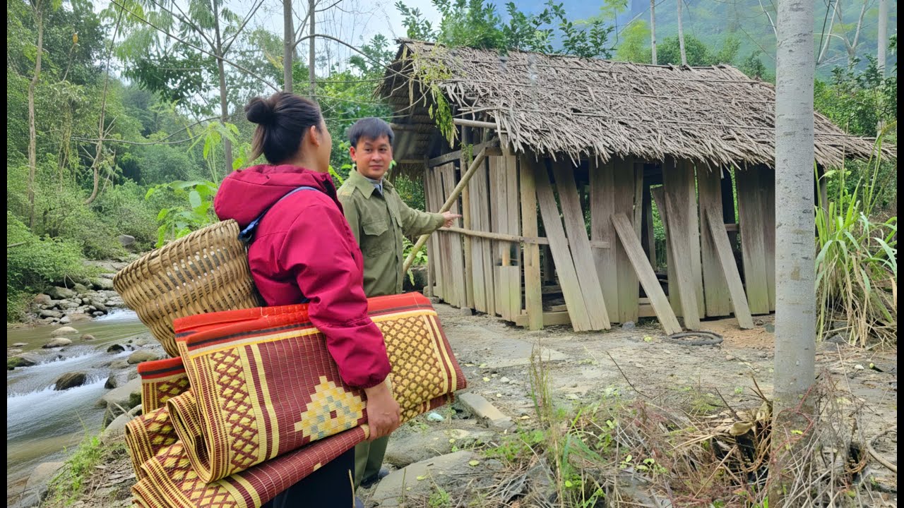 After 120 days, the single mother received an abandoned house from kind man
