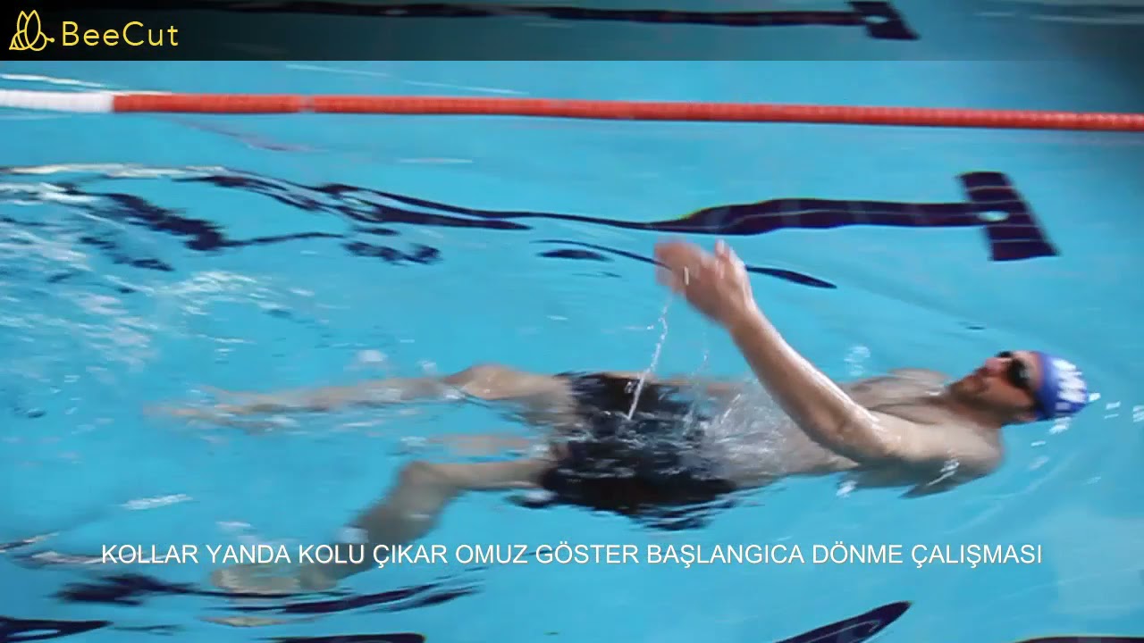 SIRTÜSTÜ YÜZME ANTRENMANI( Backstroke Swimming Training )