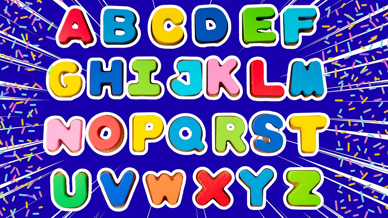 Песенка про алфавит ABCD | Изучаем буквы A–Z | Веселая детская песенка про алфавит для детей, мал...