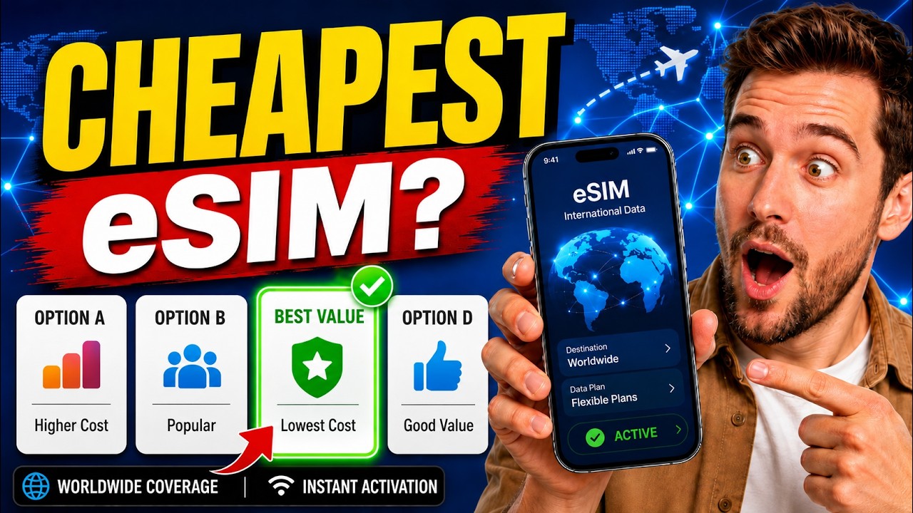 Cheapest Reliable eSIM for International Travel? Best Options Compared