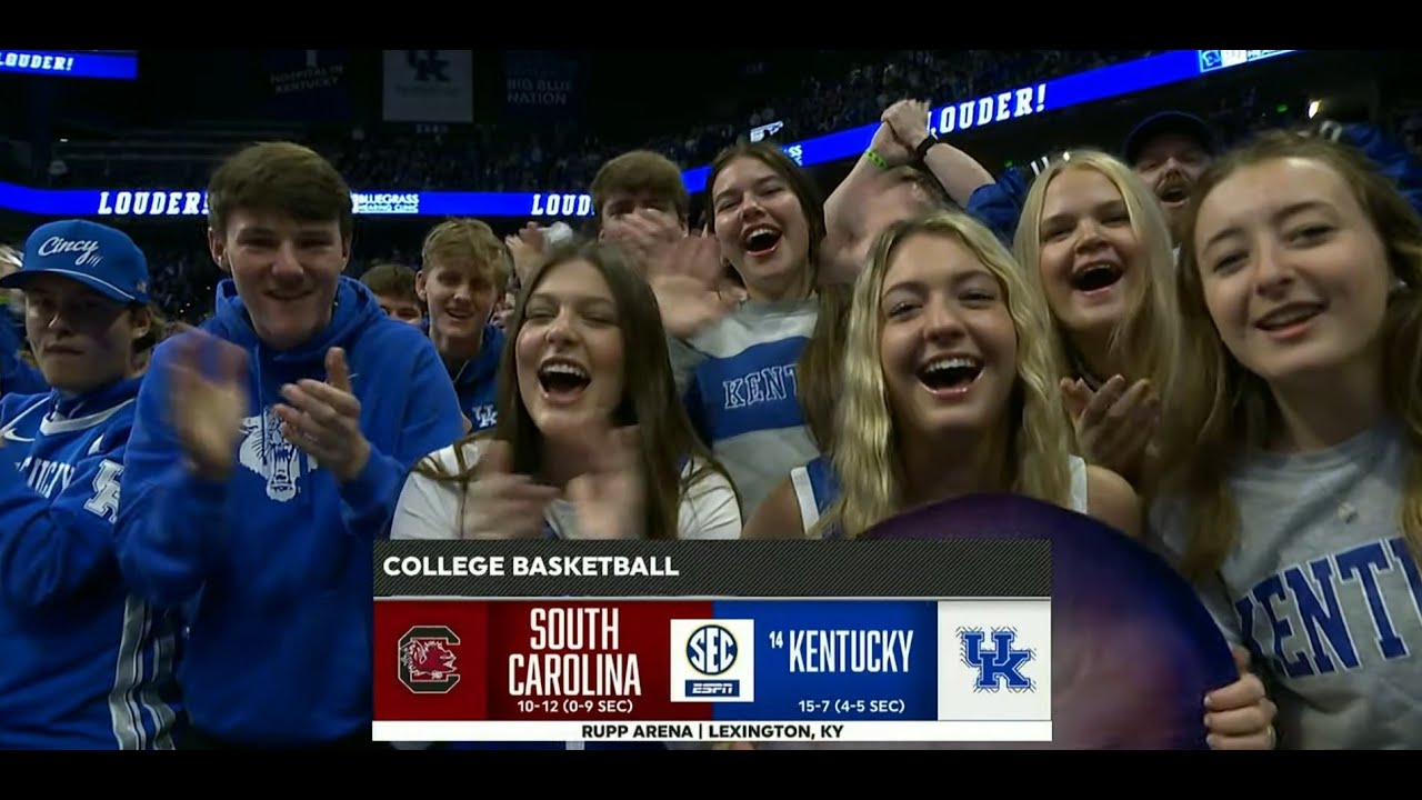 2024-2025 - Kentucky Basketball - Kentucky vs South Carolina (Game 23)