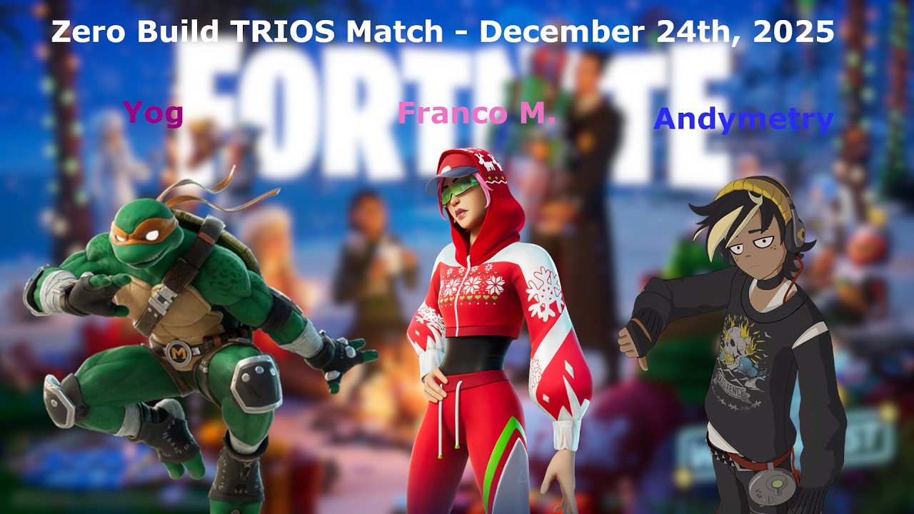 The Battle Royale before Christmas - ZB TRIOS ft Andymetry & Yog - December 24th, 2025