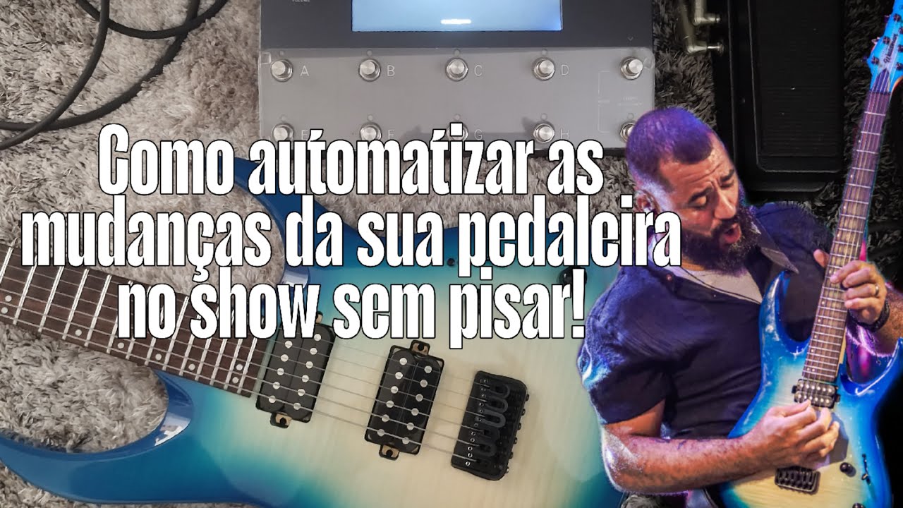 Como mudar os timbres de sua pedaleira via MIDI pelo VS