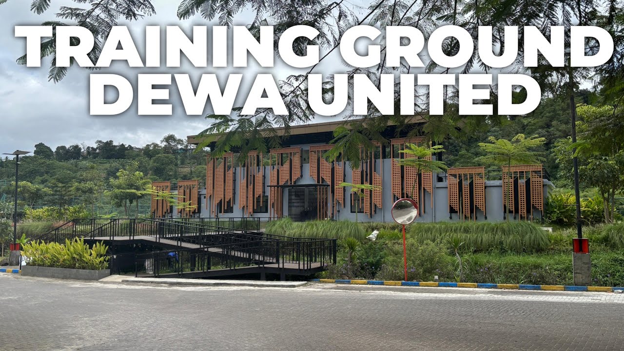 KONDISI TERBARU LAPANGAN SEPAK BOLA TRAINING GROUND DEWA UNITED PUNCAK