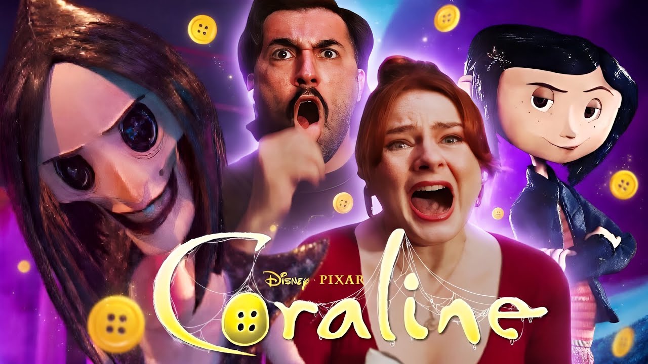 ПЕРВЫЙ СМОТР ФИЛЬМА *КОРАЛИНА* РЕАКЦИЯ!!