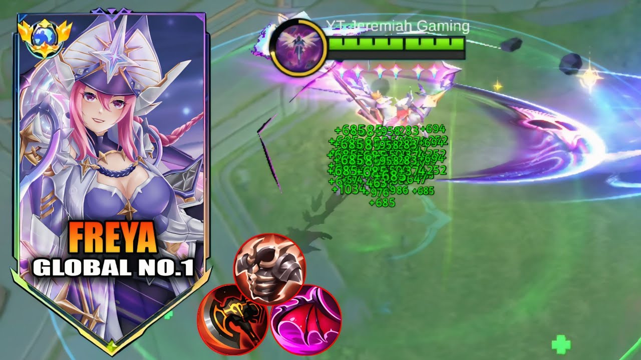 THIS SEMI TANK BUILD IS SUPER EFFECTIVE ON FREYA ( MUST TRY ) FREYA BEST BUILD 2025 - MLBB