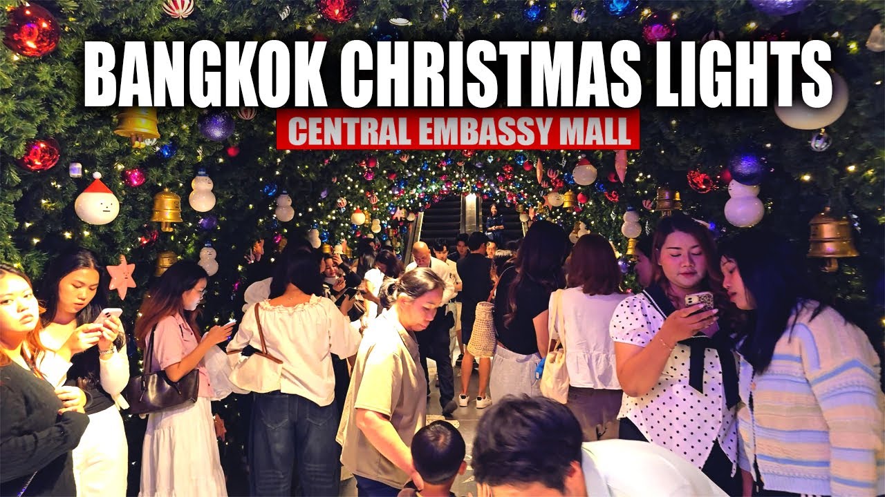 Bangkok christmas light
