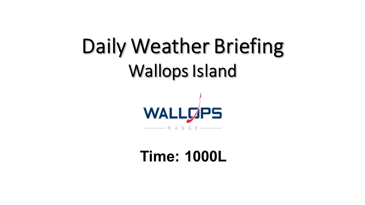 Daily Wallops Island Extended Weather Briefing   March 6th 2026