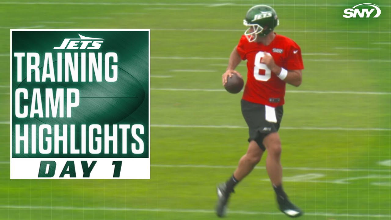 Aaron Rodgers Training Camp Highlights (7/24/24) | NY Jets | SNY