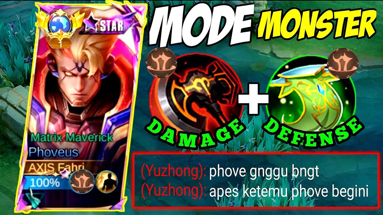 WAR AXE + ORACLE😱 MUSUH MANA YANG BERANI MAJU AUTO MATI!! TOP GLOBAL PHOVEUS GAMEPLAY