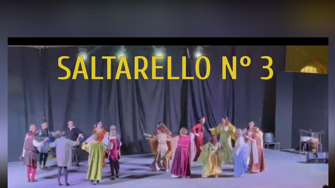 SALTARELLO N&deg; 3 || Danza Medievale || coreo Giusy De Pasquale
