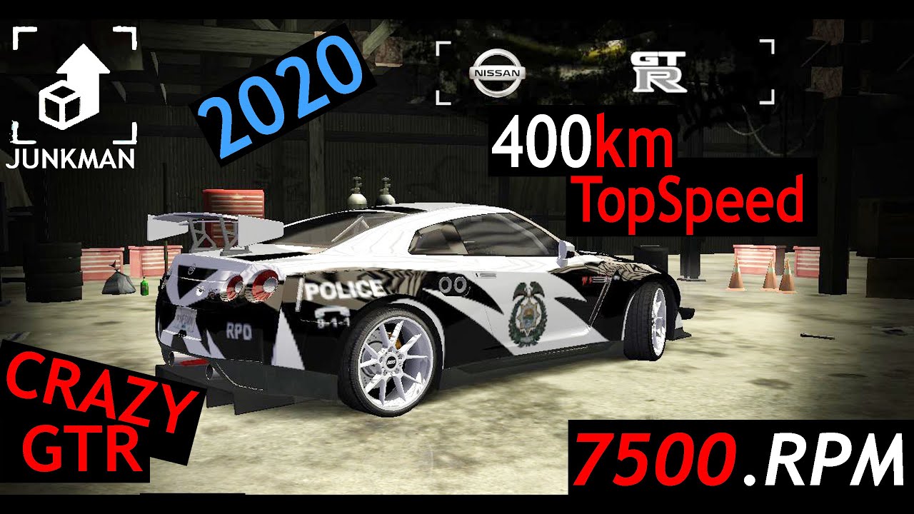 Nissan GTR R35 CRAZY Customization|JUNKMAN|Need For Speed Most Wanted 2005 