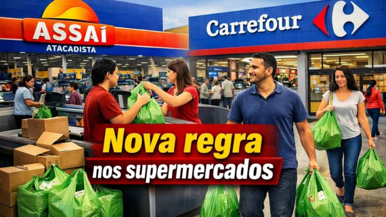 COM NOVAL LEI, supermercados como Assaí e Carrefour são obrigados a adotar NOVA REGRA para clientes