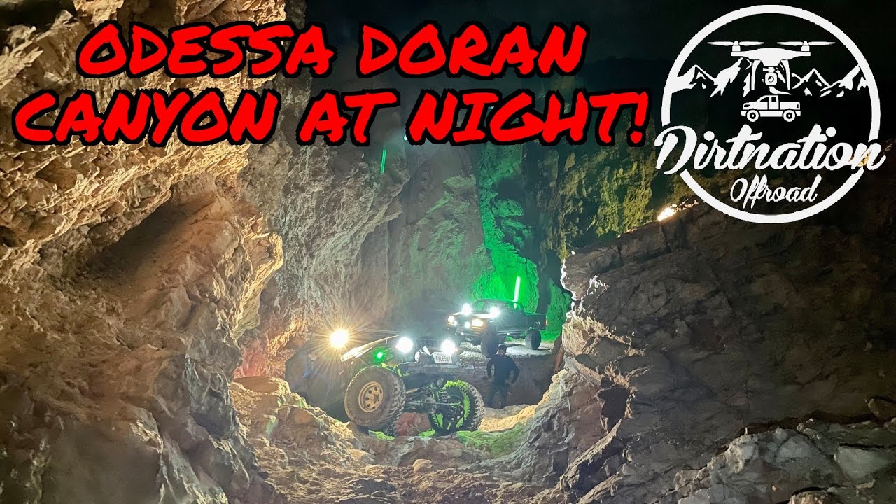 Night Runs Are Too Much FUN! Odessa Doran Canyon Loop, Calico.