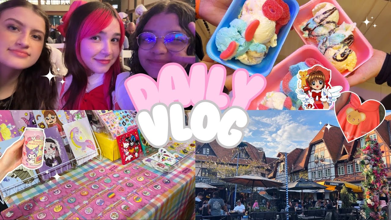 🍡 VLOG | evento de kpop e anime!