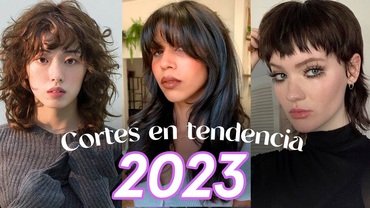 TENDENCIAS EN CORTES Y ESTILOS 2023 🔥🔝(CABELLO)