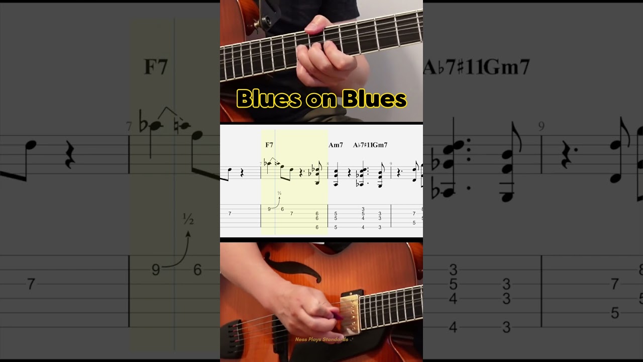 #bluesguitar #guitartok #guitarist #jazzblues #fyp #shorts