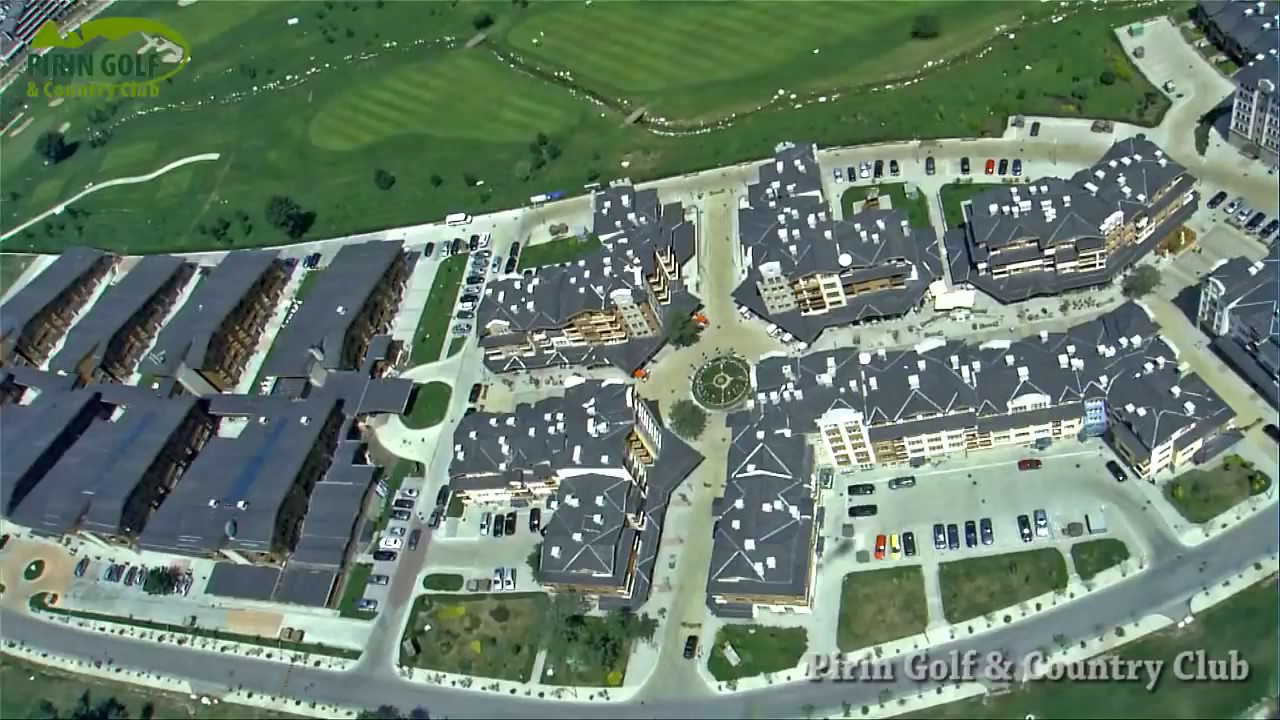 Pirin Golf & Country Club from the Air