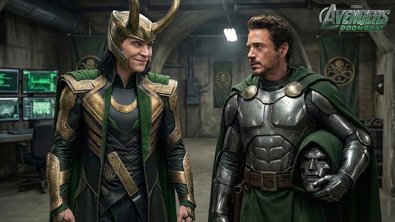 Doctor Doom Stark reveals his plan and imprisons Loki and Doctor Strange
