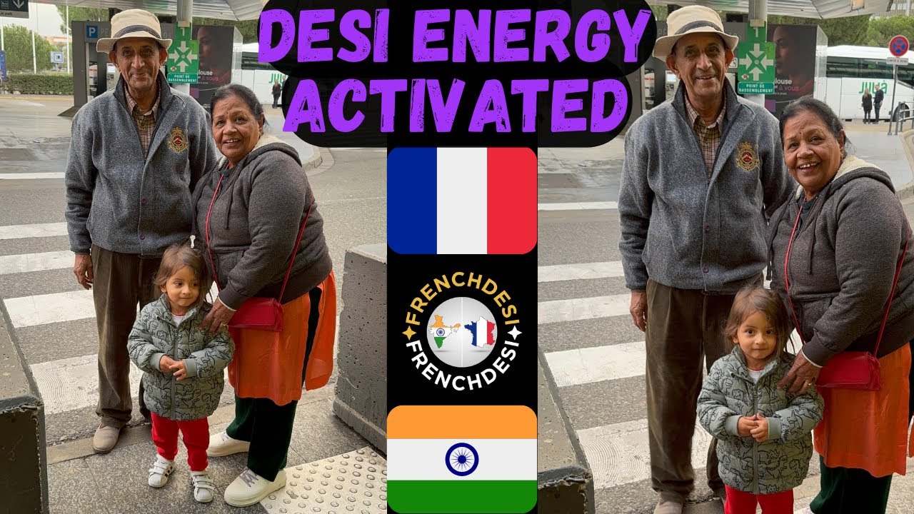 When Indian Parents Visit France 🇮🇳🇫🇷 | Gifts, Family Time & Desi Chaos