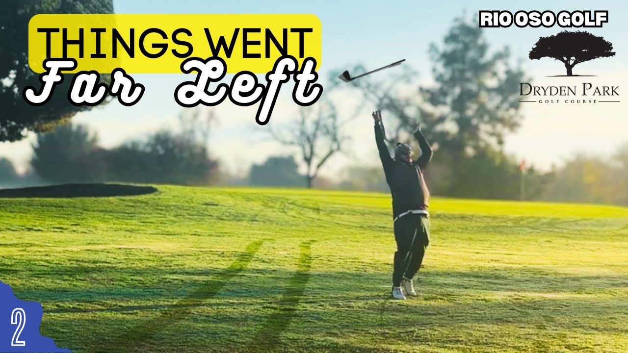 winter golf be like... | Far Left #13 (pt.1) | DRYDEN PARK GC | Rio Oso Golf