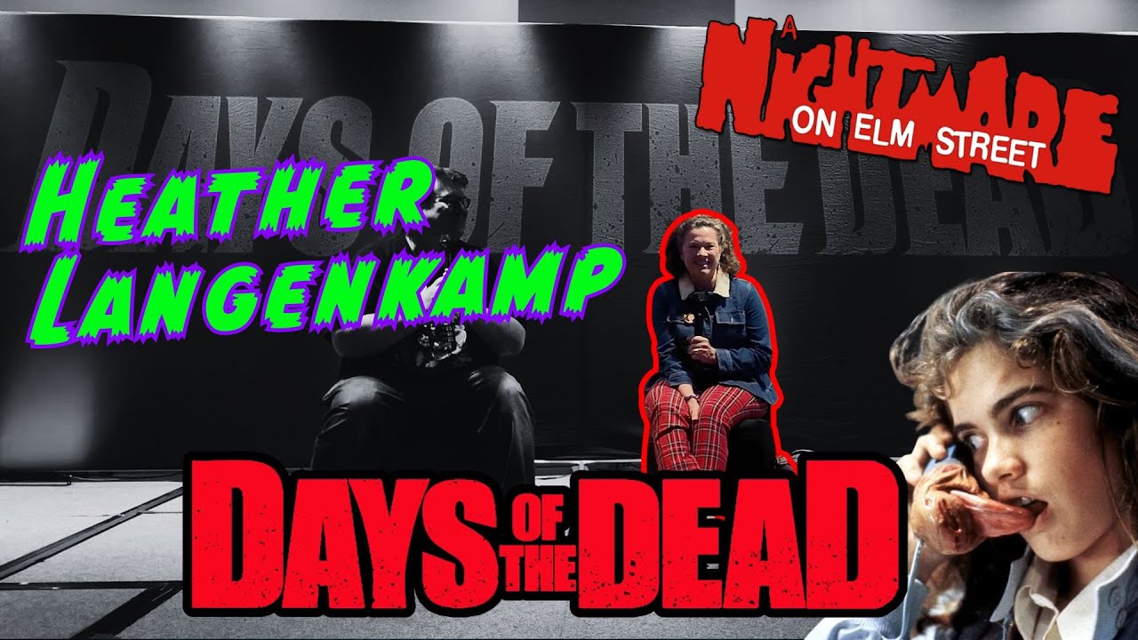 Heather Langenkamp Talks Freddy, Wes, and horror fans at Days of the Dead!