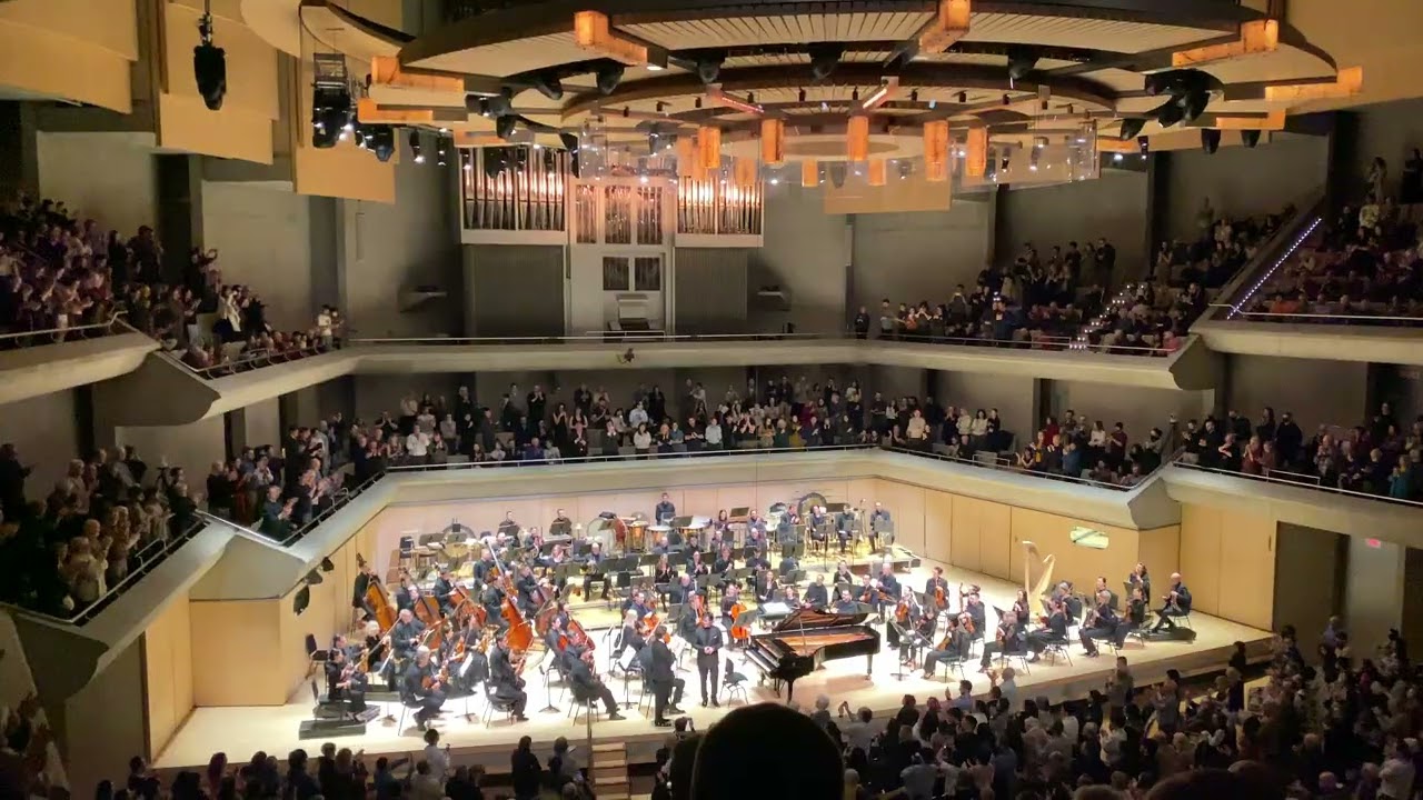 Bruce Liu with TSO Standing Ovation