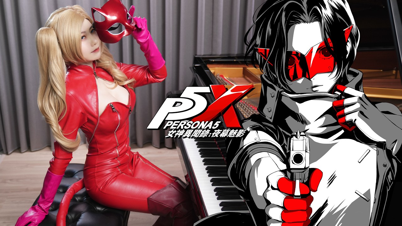 When AnnTakamaki Played P5X「Wake Up Your Hero」Ru's Piano Cover ♦️Persona 5: The Phantom X Theme