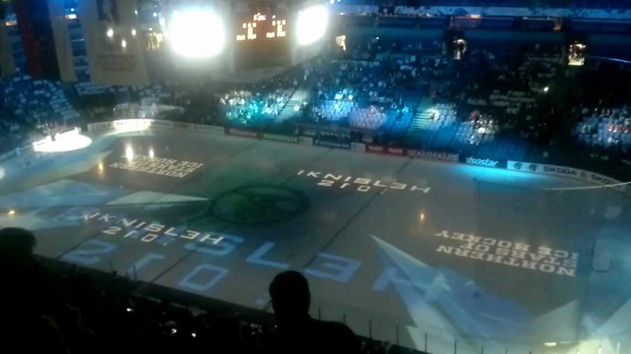 WHC2012 Pre-game on Hartwall Arena