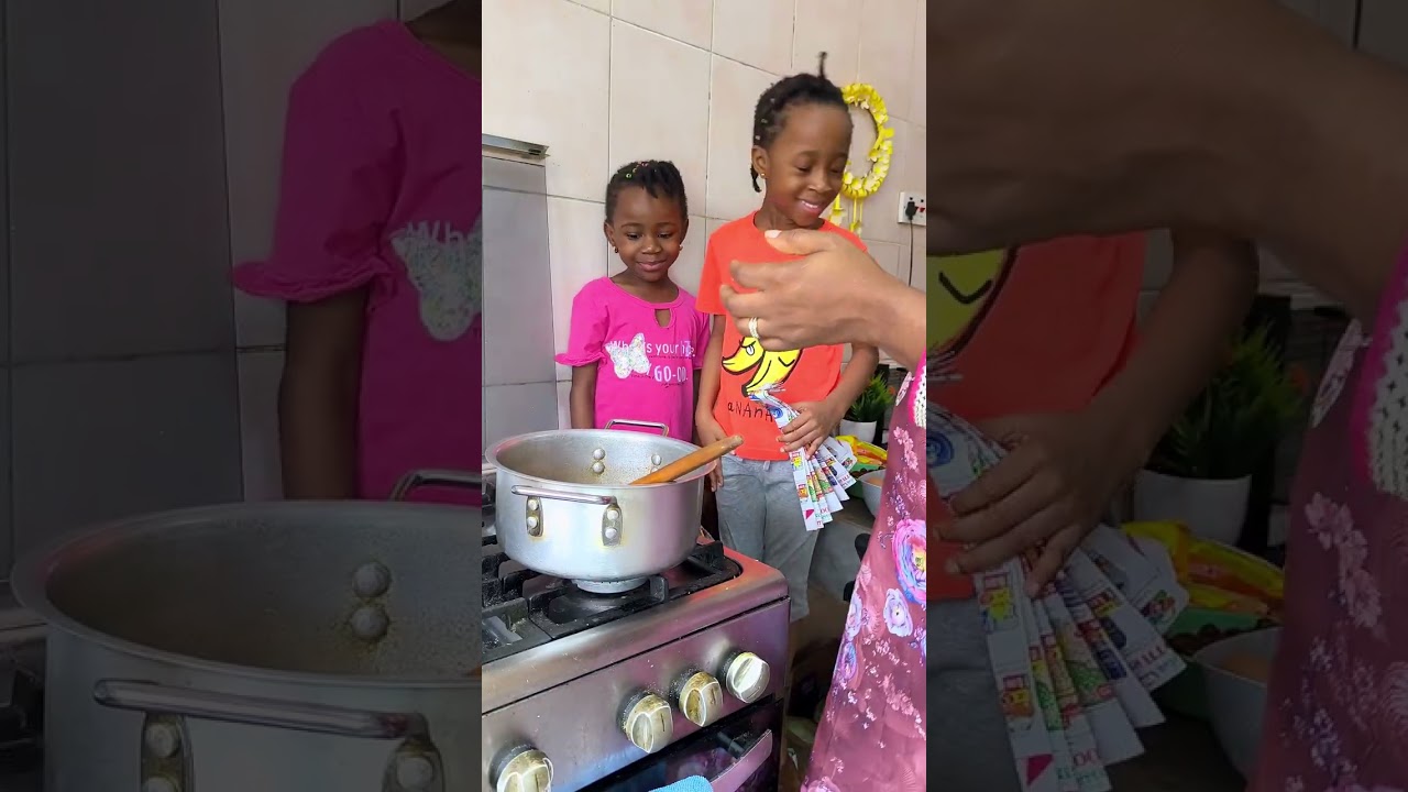 Давайте готовить вместе с моими девочками 🤗 Готовим обед для детей на домашнем обучении