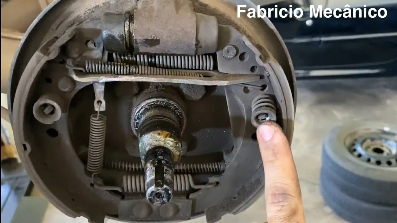 Manutenção do freio Traseiro VW Gol G1,G2,G3.... 🛠