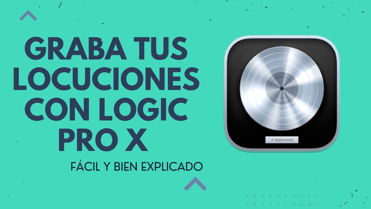Grabar locución con Logic Pro X fácil (bien explicado)