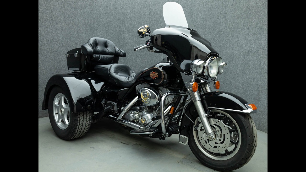 Мотоцикл Harley Davidson FLHT Electra Glide Standard Trike 2002 года выпуска - National Powerspor...