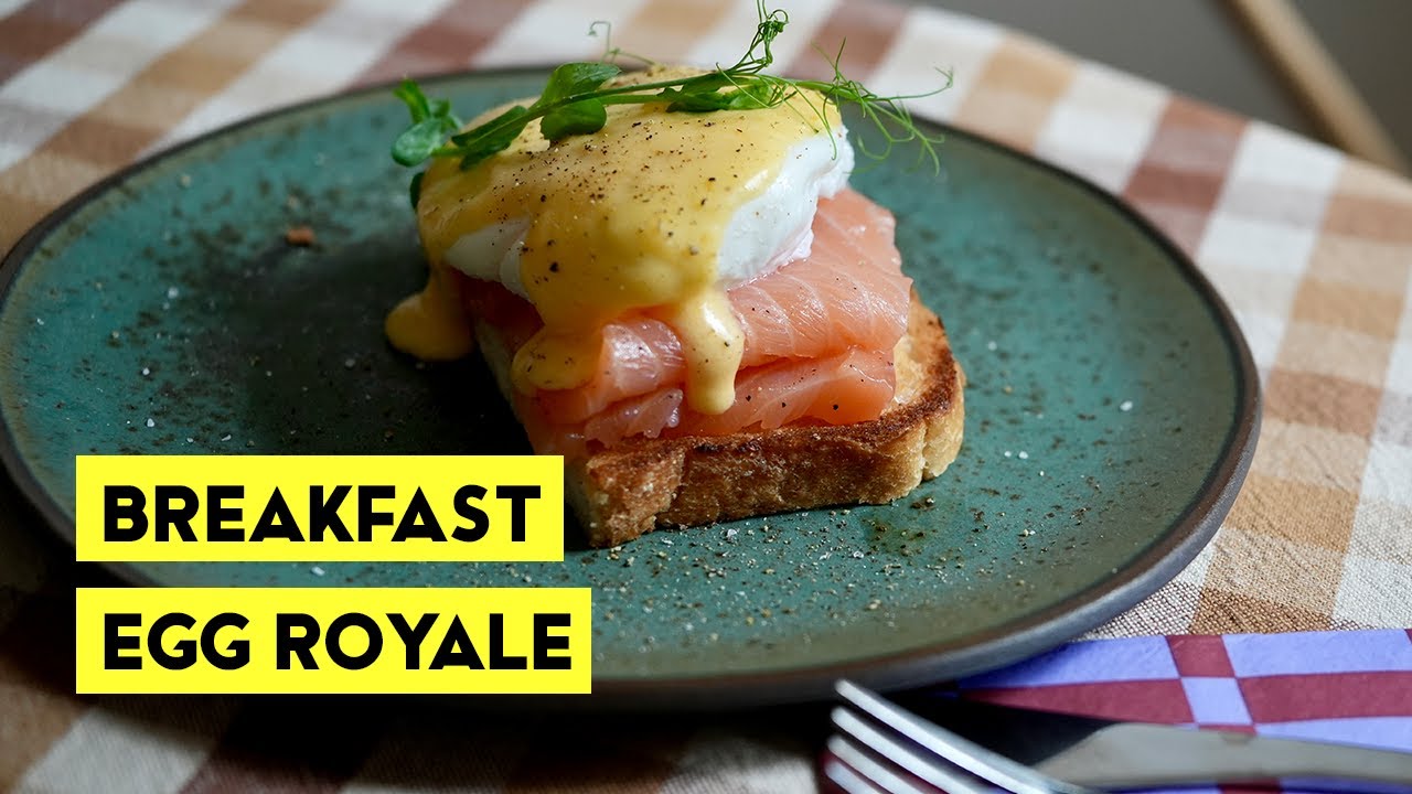 Egg Royale. Ideal recipe for breakfast