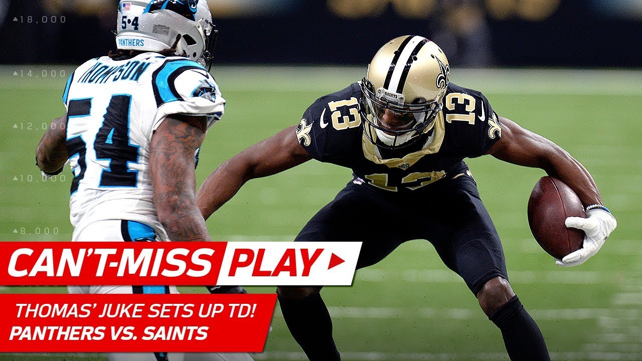 Michael Thomas' Sick Juke Leads to Drew Brees' Huge TD Pass! | Can't-Miss Play | NFL Wild Card HLs