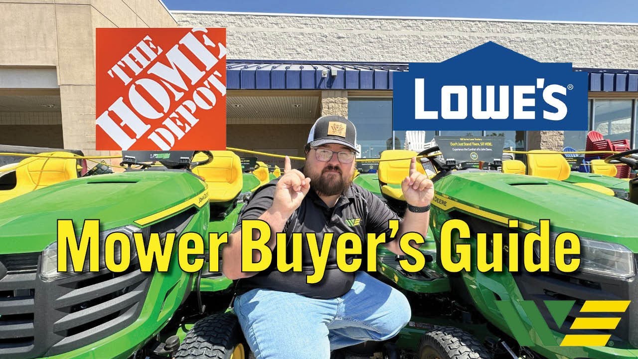 Руководство покупателя газонокосилки John Deere от Lowe's & Home Depot