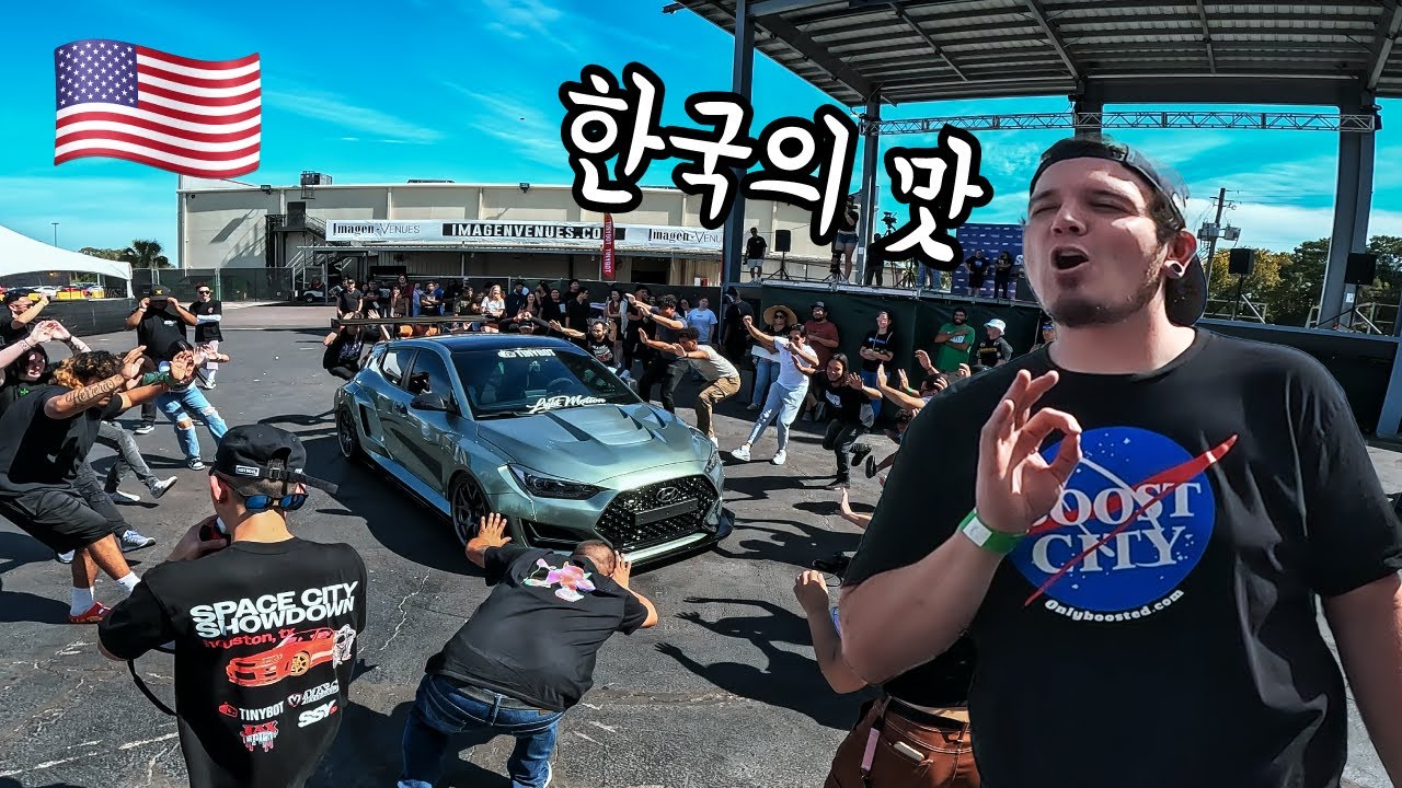 [ENG SUB] 한국에서 온 내 차를 본 미국인들 반응