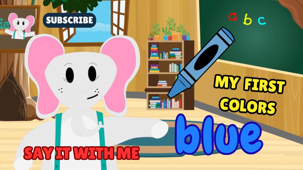 Learn Colors for Toddlers in 2 mins | Fun Preschool Learning Video | Ellie and Friends