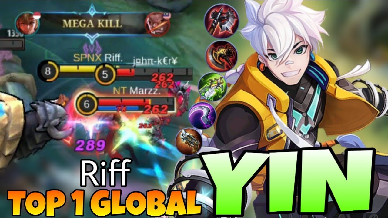 100% Deadly Yin Best Build and Emblem in 2022 | Top 1 Global Yin | Mobile Legends