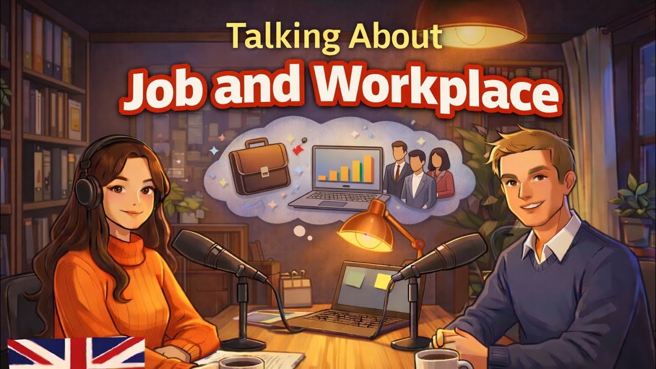 How to Talk About Your Job and Workplace in English | English Conversation Practice