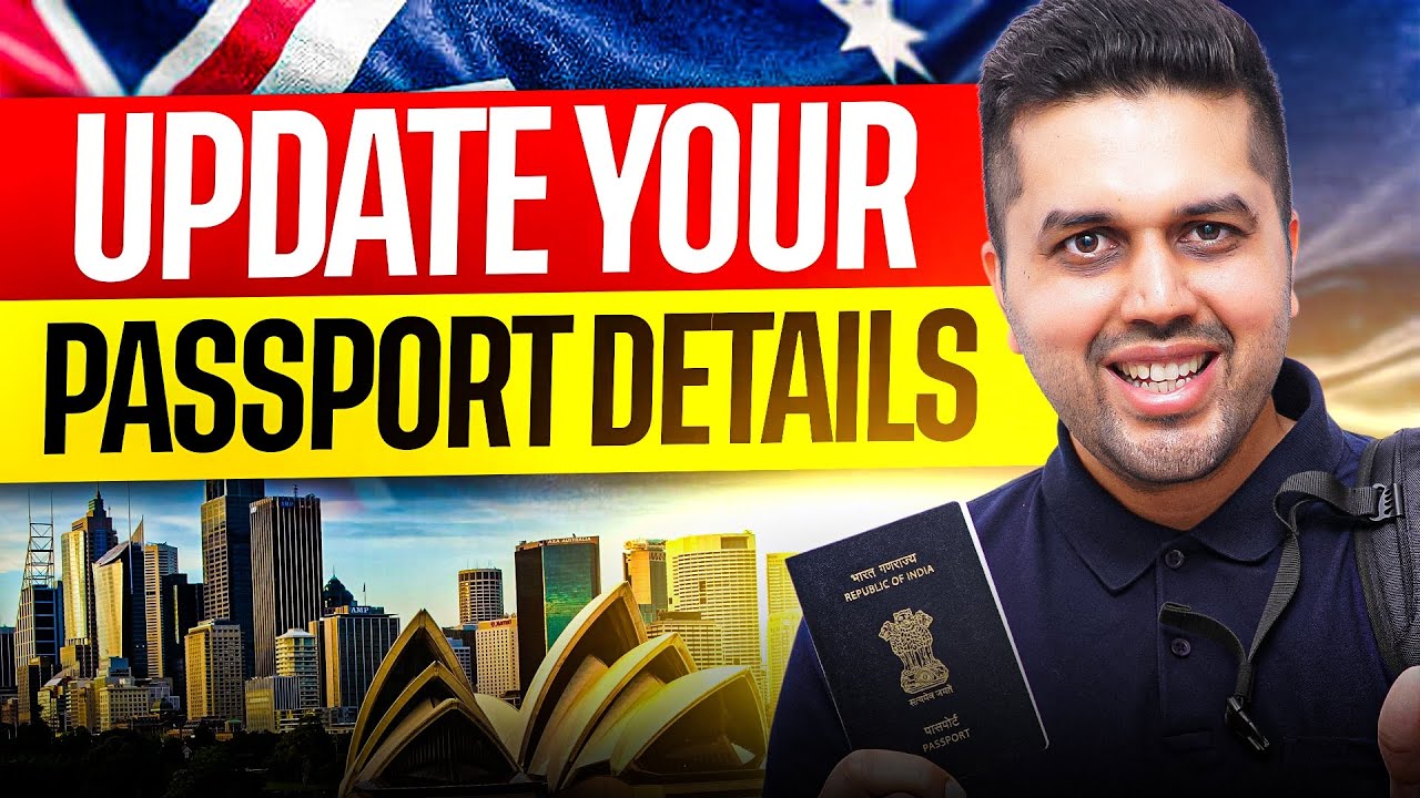 How to Update Passport Details and Personal Details in Immi Account in Australia