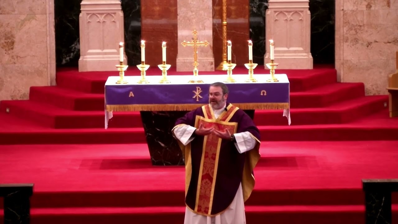 First Sunday of Lent Fr  Ryan