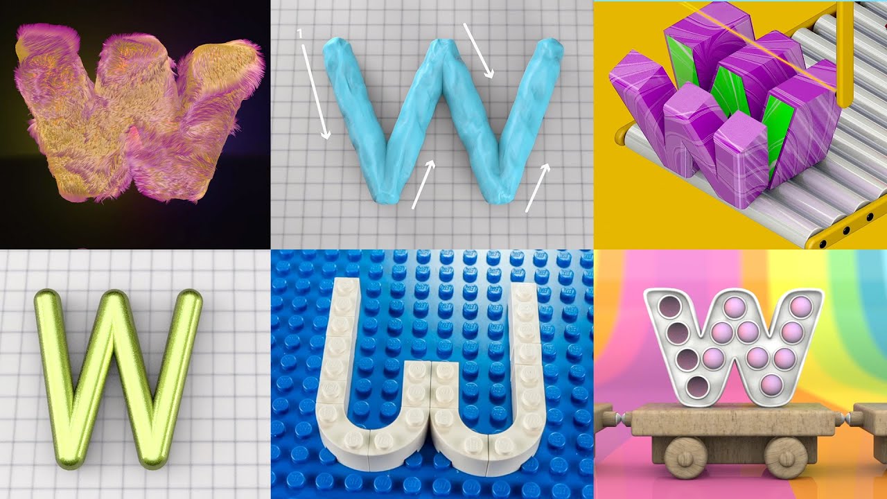 Creative Ways to Animate W Compilation
