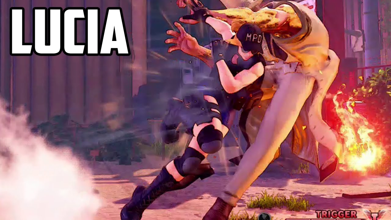 [SFV: AE] LUCIA Combo Video!