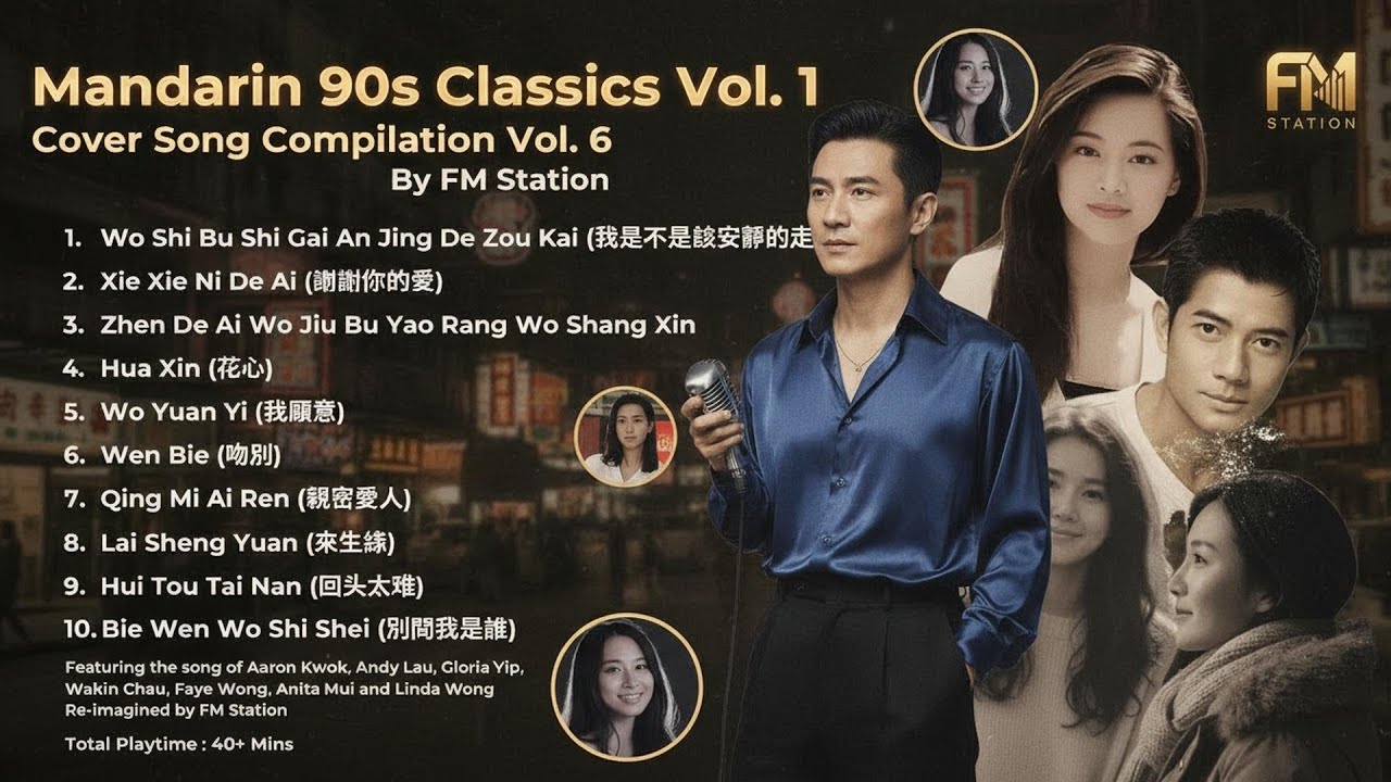 Mandarin 90s Classics Vol. 1 | Cover Song Compilation by FM Station